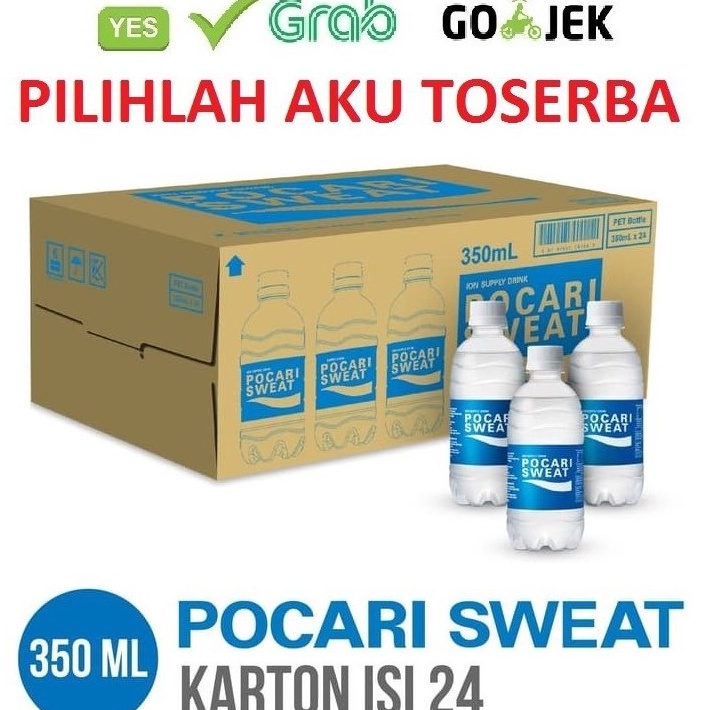 

Terlaris❁↑ POCARI SWEAT PET 350 ml - (1 KARTON ISI 24 BOTOL) 077 ➡