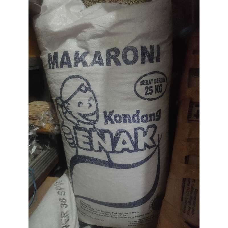 

Makaroni bantet kondang enak 25 kg/sak