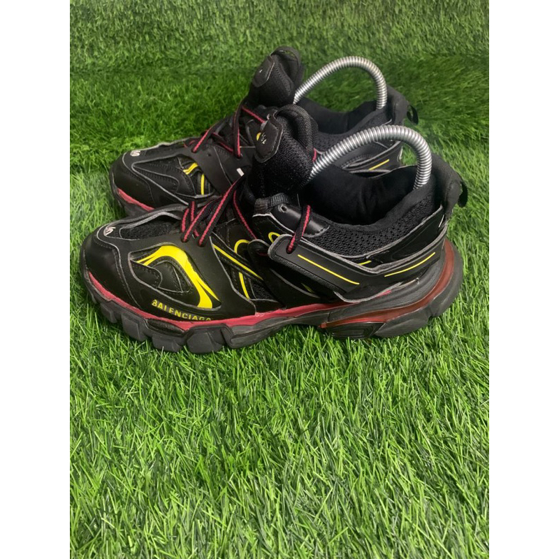 Balenciaga Track Black Combine Red Yellow