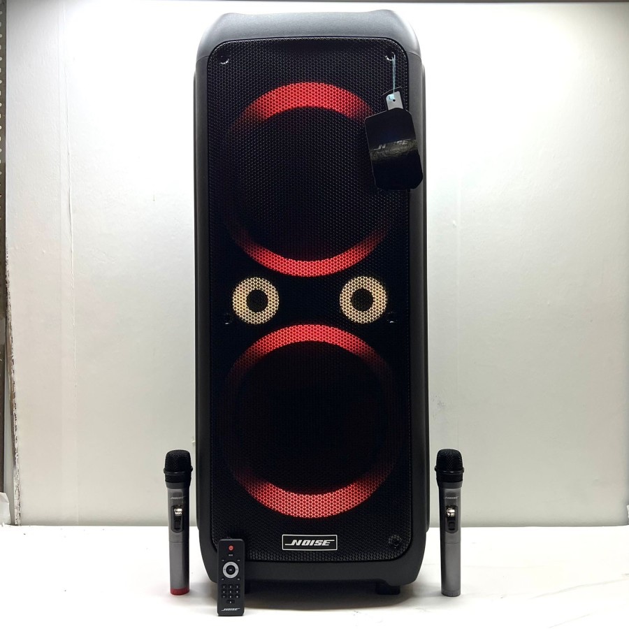 Speaker Portable Wireless Noise 899 J Double 12 inch