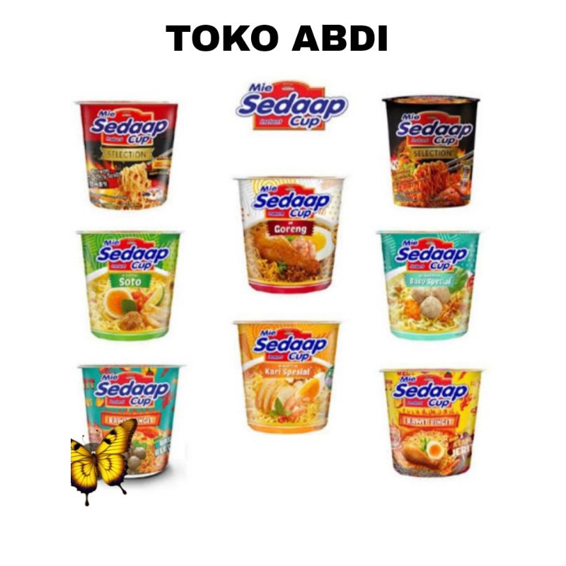

CUP MIE SEDAP ALL VARIAN 75g