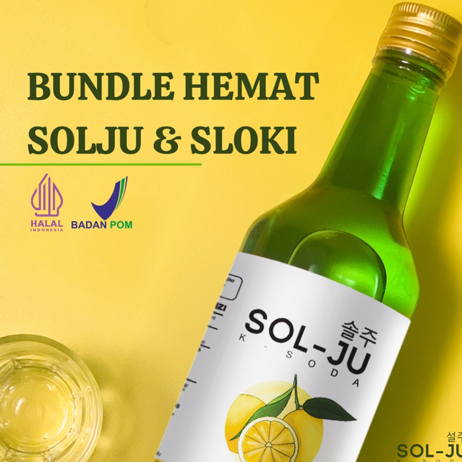 

✶Terbaru✱➭ Paket SOLJU HALAL SODA KOREA & SLOKI G99