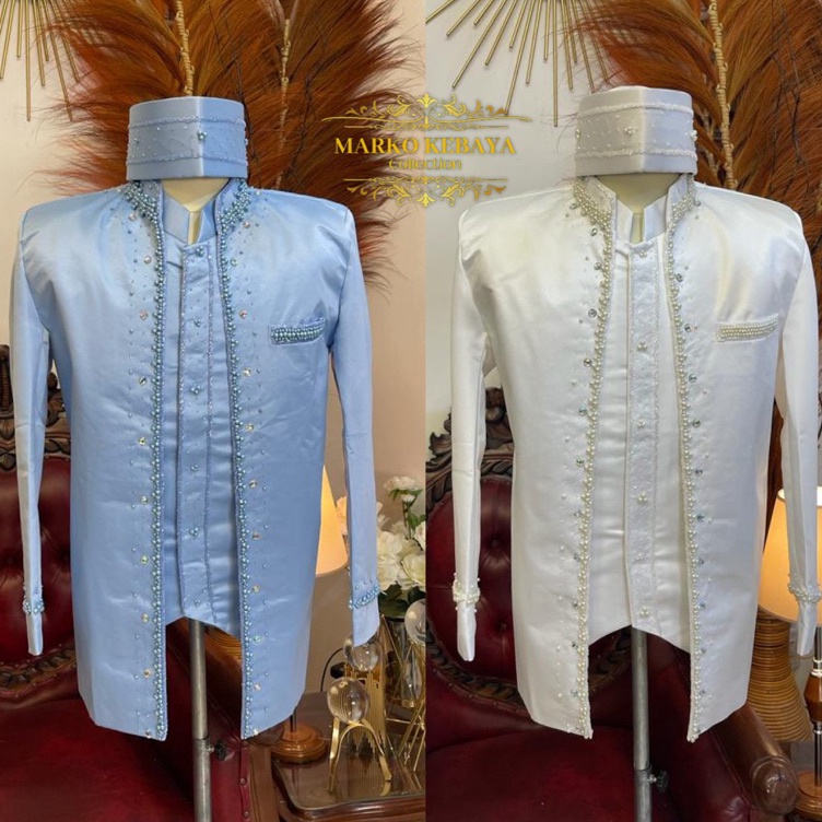 ✸Terkini❉ Beskap pengantin pria | beskap pengantin | beskap pengantin putih | beskap pengantin pria 