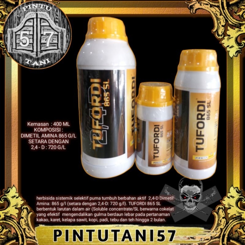 TUFORDI 2,4 D DIMETIL AMINA 865SL (DMA) 400ML