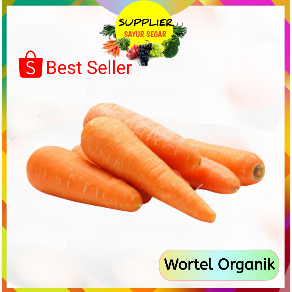 

Wortel Organik - Sayur Segar Fresh Online Palembang