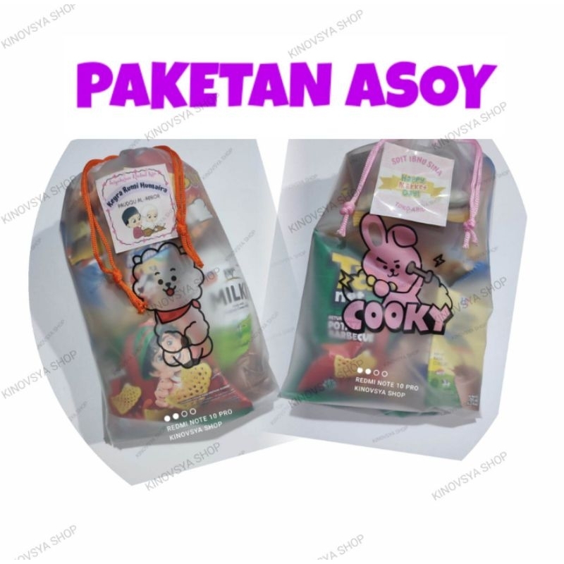 

Bingkisan Snack Ultah/Paketan Asoy