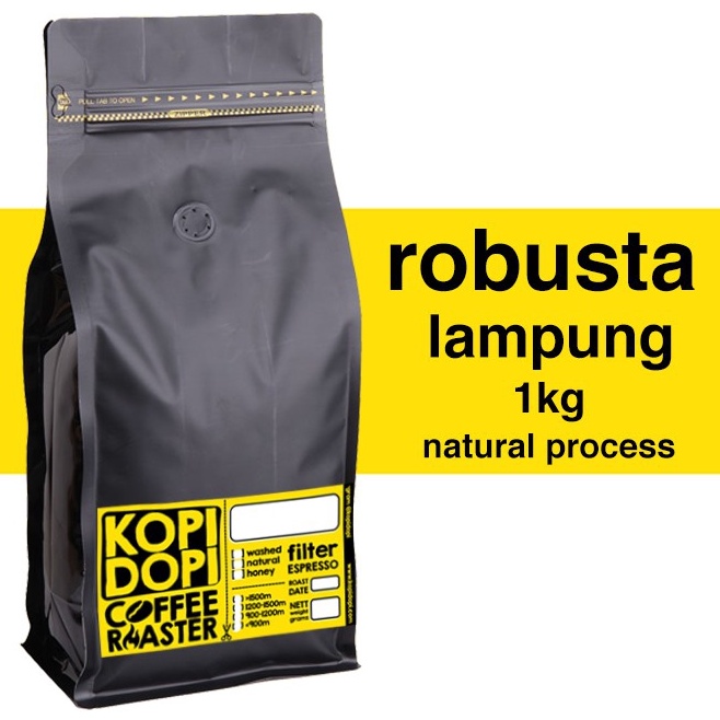 

Ready Biji Kopi Bubuk Robusta Lampung 1kg 1 kg kilo Terbatas