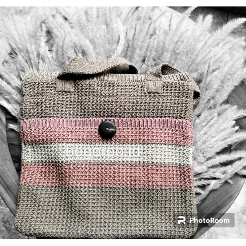Tote bag/tas rajut bandung/tas rajut murah/tas rajut unik