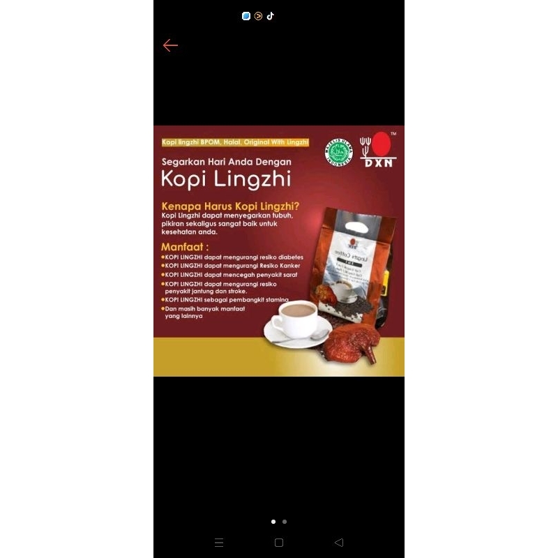 

kopi lingzhi 3 in 1 (Paked 15 bag kopi)