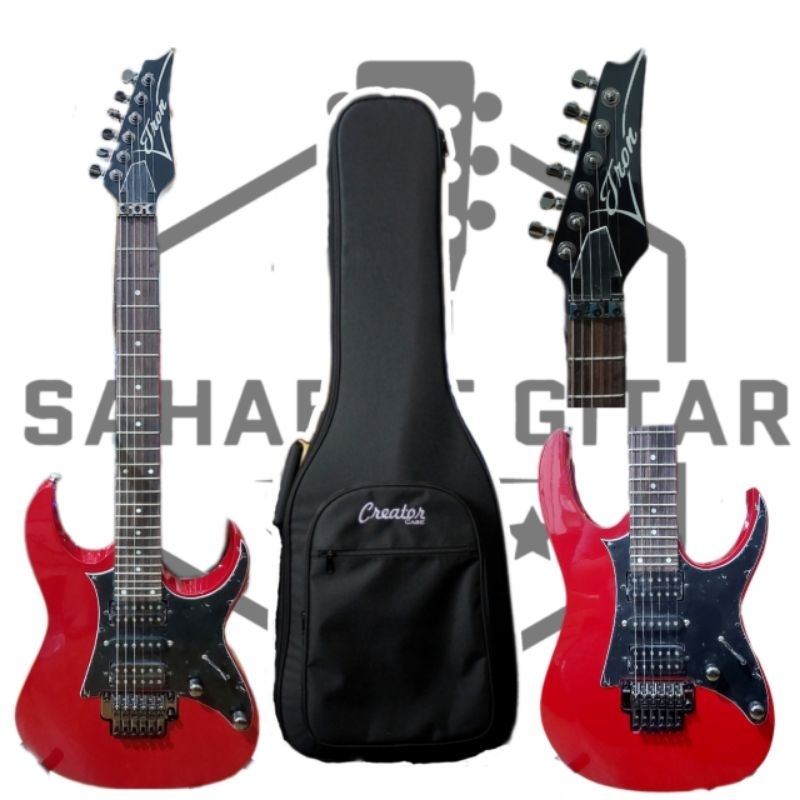 gitar elektrik listrik TRON RG 350 RDx original spek tremolo edge zero zps korea not ibanez