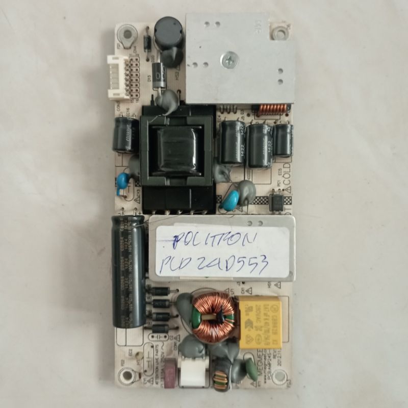 PSU POWER SUPPLY REGURATOR MESIN TV POLYTRON PLD 24D533 PSU POLYTRON PLD24D553