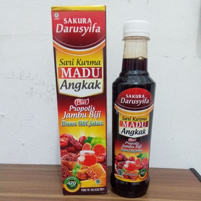 

Sari Kurma Madu Angkak Darusyifa 470gr - Meningkatkan Trombosit, Memulihkan DBD & Tipes