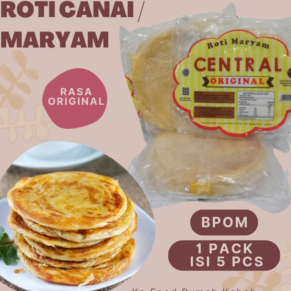 

Promo Roti Cane Roti Maryam Isi 5 Harga Pabrik- Roti canai isi 5 Big Sale