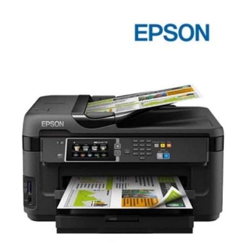 printer Epson workforce WF-7611 7611 printer A3 warna