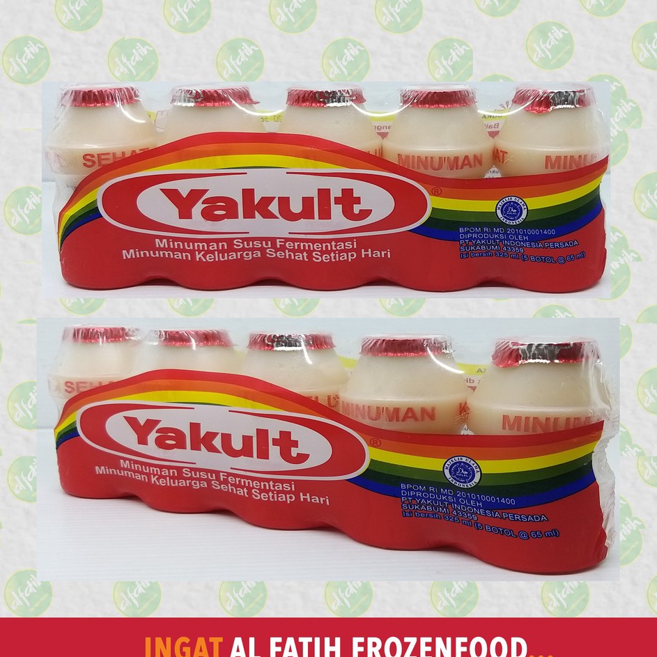 

[KODE 8ZMDP] YAKULT 1 PACK (ISI 5 BOTOL)