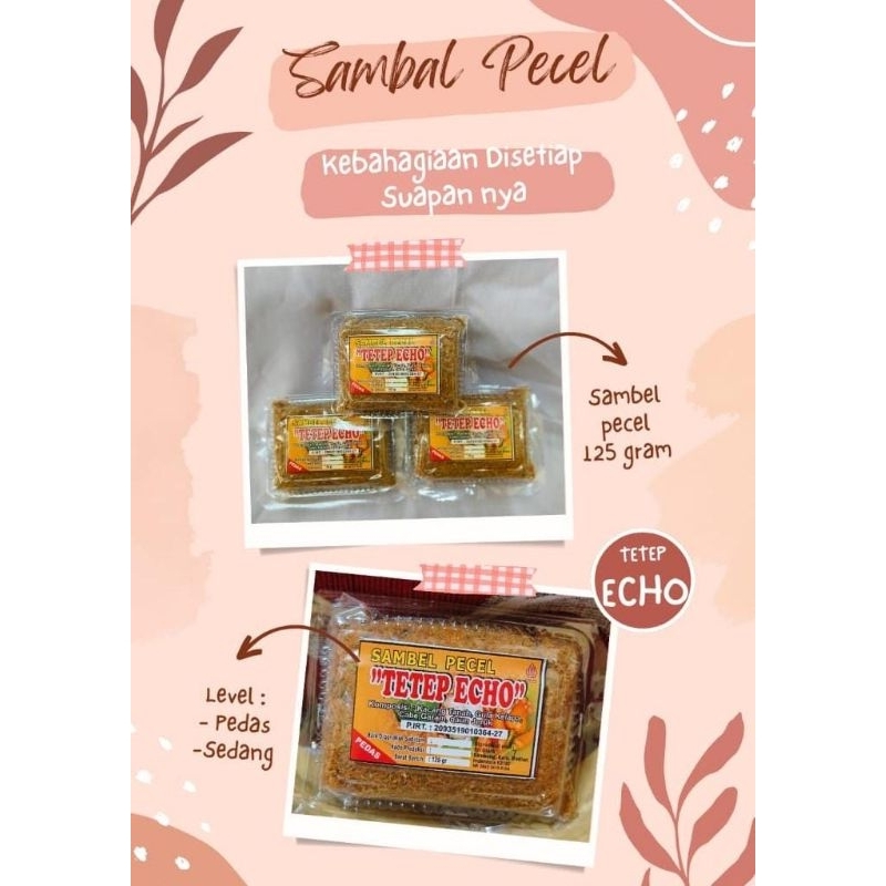 

Sambal / Sambel Pecel Echo / Enak asli Madiun