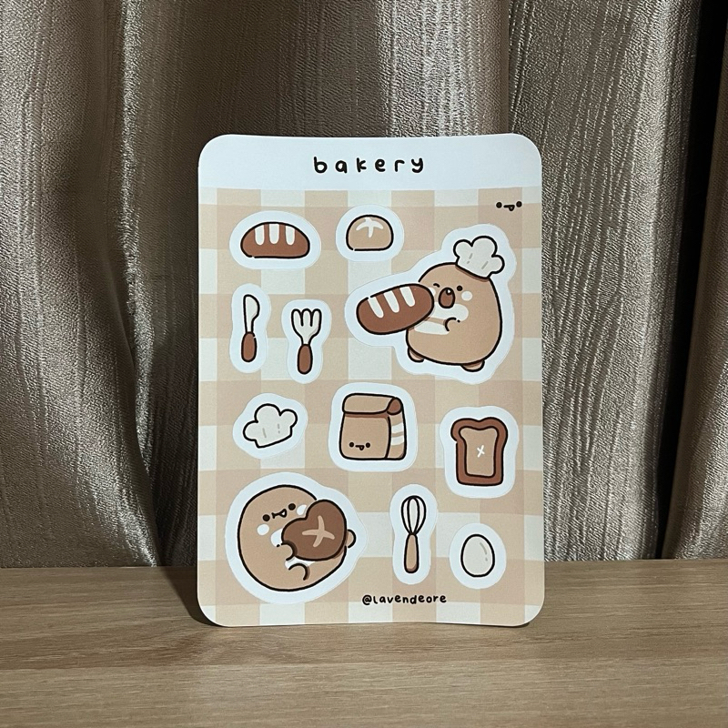 

lavendeore - sticker sheet bakery