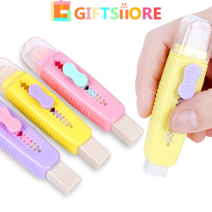 

Terupdate COD✨Sliding Eraser / Penghapus Mekanik / Hapusan Mekanik Warna Lucu Tidak Meninggalkan Serpihan Bahan gs