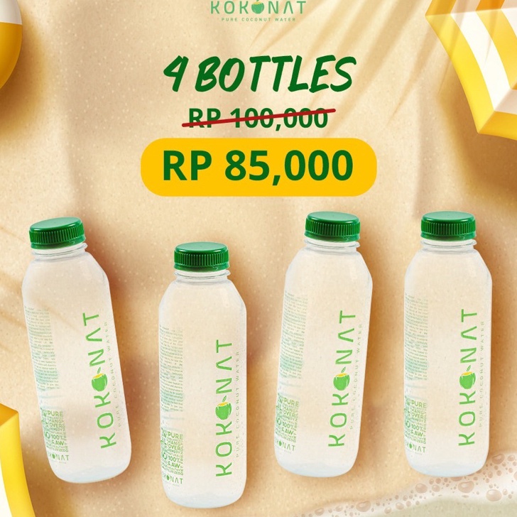 

[KODE PRODUK LBWRH4565] Air Kelapa Muda Coconut Water Kokonat 500ml