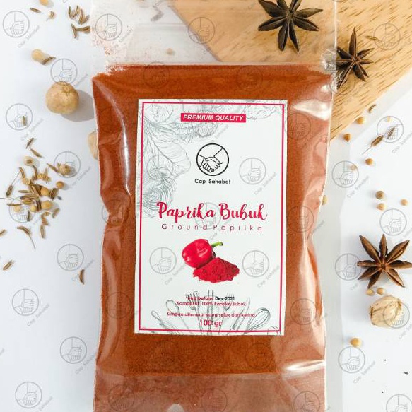 

[KODE PRODUK CRK977588] 100gr Paprika Bubuk / Ground Paprika / Rempah / JSR 100% PREMIUM QUALITY