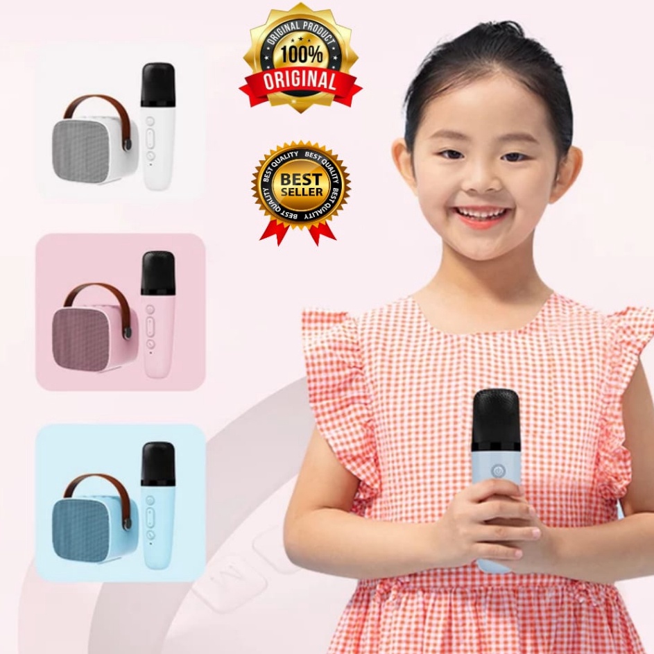 Serba Murah Speaker Karaoke Bluethoot Bass P2 Microphone Premium ➔➝✺❇