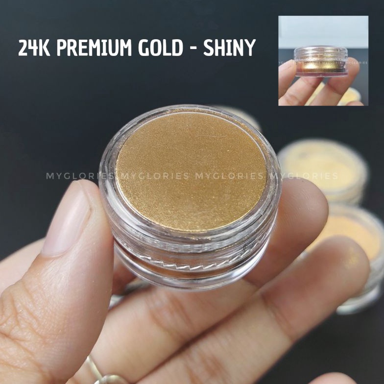 

[☊M94➢] Edible LUSTER DUST GOLD Hiasan Kue Bisa dimakan | Bubuk Serbuk Emas Dekorasi Roti Ulang Tahun [64]