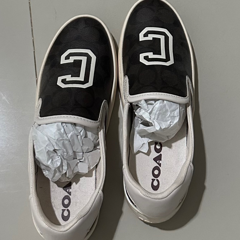 Sepatu Coach Wanita Type Mahogany / Chalk