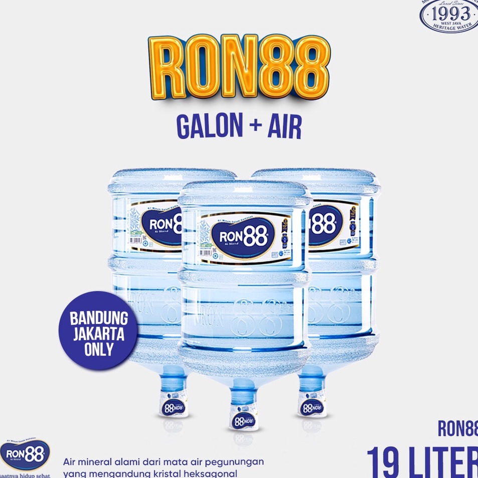 

[KODE PRODUK HYIZT8376] Ron88 - Galon + Isi Air 19 Liter