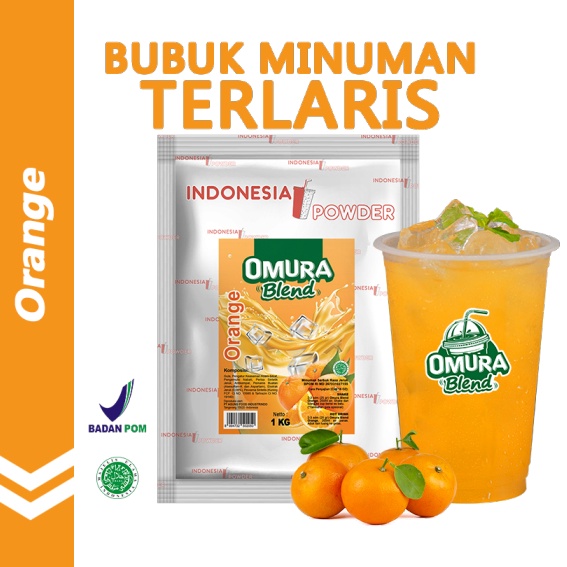 

Kirim Sekarang OMURA Blend Bubuk Minuman Premium Rasa Orange / Jeruk Powder Drink 1 Kg Omura Powder Ready stock