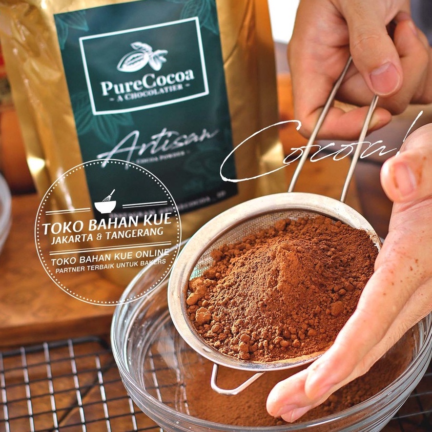 

Ready Pure Cocoa Powder 500gr Cokelat Bubuk Murni Tanpa Campuran Bubuk Coklat Cacao Dijual