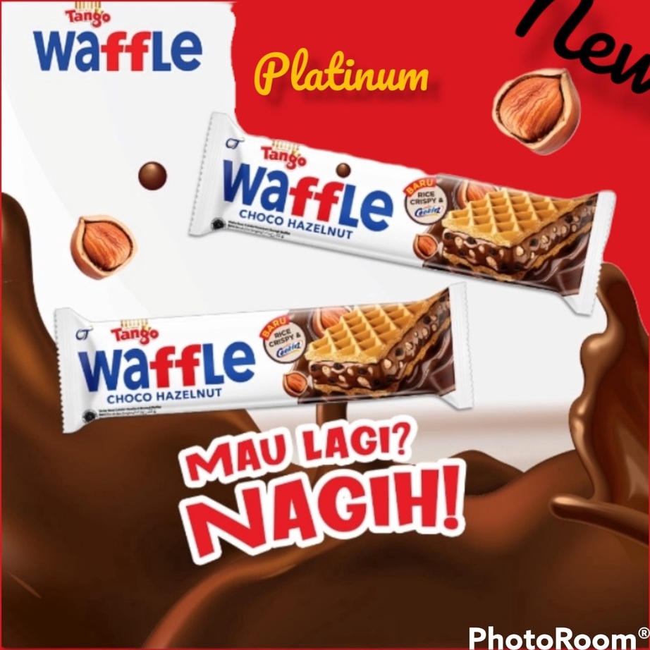 

Best Terlaris Waffle Choco Hazelnut NEW Product Tango 300 g / 12 Pcs @ 25 g ➡✷