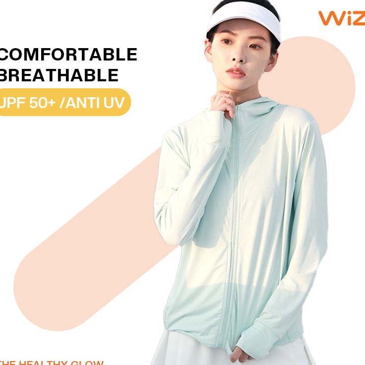 Terkini WiZi Pelindung Matahari Wanita Pakaian Jaket Anti Sinar Matahari
