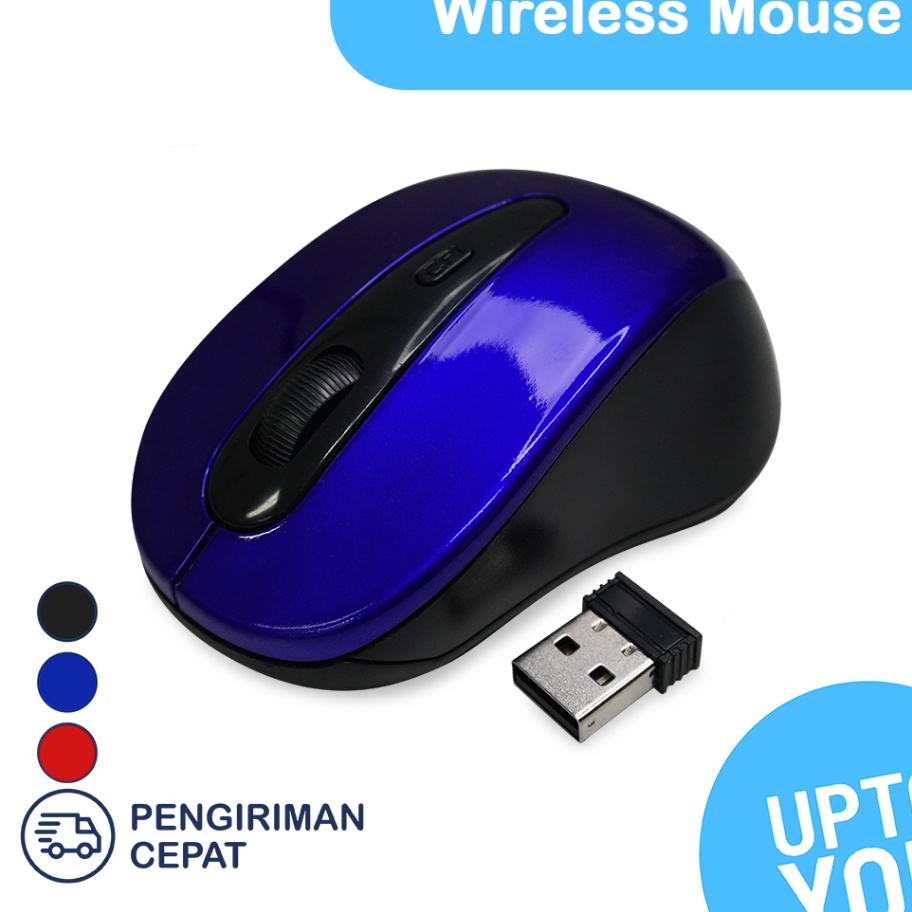 Diskon Wireless Mouse - Mouse Tanpa Kabel - Mouse Komputer - Mouse Laptop SKT M003 ➴❄❈