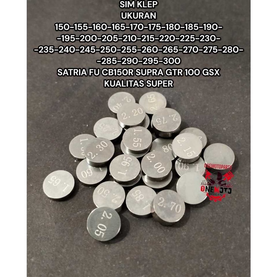 ❀Ready⁑ SIM KLEP PERBIJI UKURAN 150 155 160 165 170 175 180 185 190 195 200 205 210 215 220 225 230 