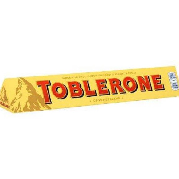 

Ready Stock Toblerone Milk 100gram 100gr COKLAT IMPOR Murah