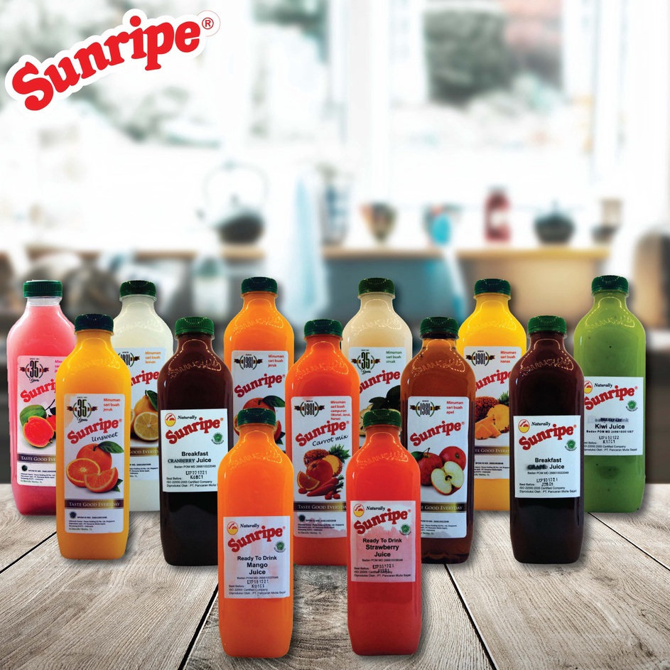 

Terlaku. SUNRIPE Juice 1 Liter Sale