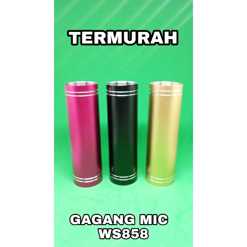GAGANG MIC WS 858 Gagang MICROPHONE WIRELLES