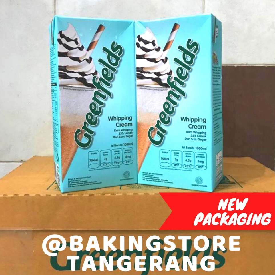 

Super Promo Whipping Cream greenfields 1 liter Dijual