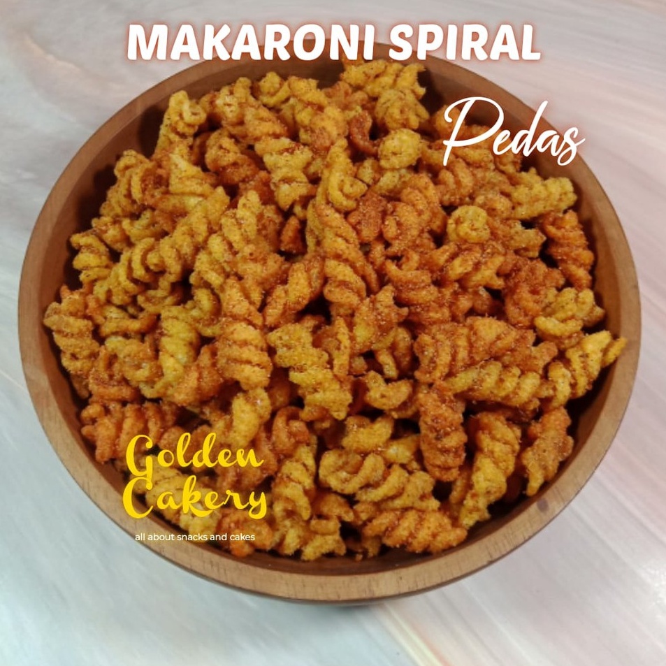 

Murah Pasta Makaroni Spiral Viral Gurih Renyah - 500 GRAM ➨➤✹✴