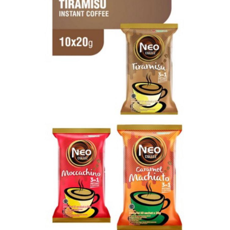 

Stock Banyak Neo Coffee Kopi Instant 9X20g ➞✧✴