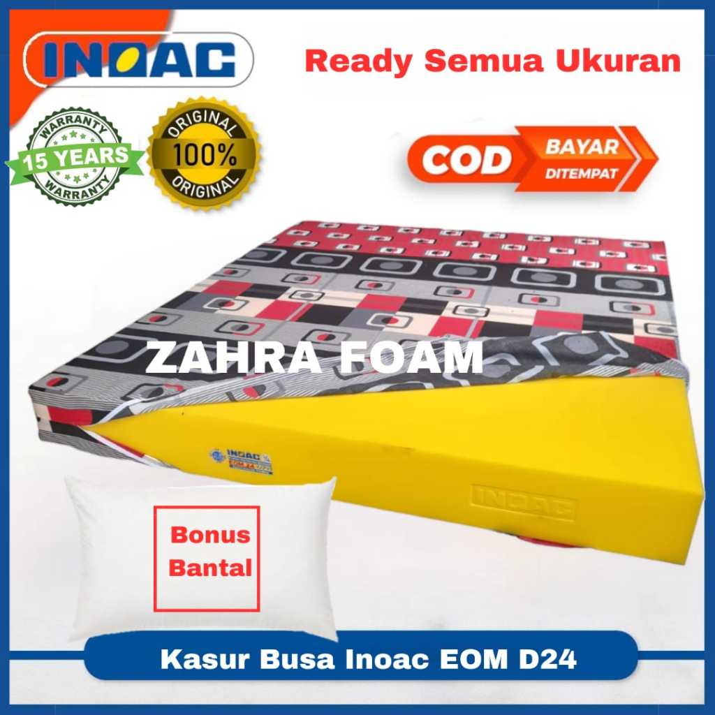 Kasur Busa Inoac EOM D24 Yellow Kasur Inoac Kasur Busa Garansi 15 Tahun Gratis Bantal