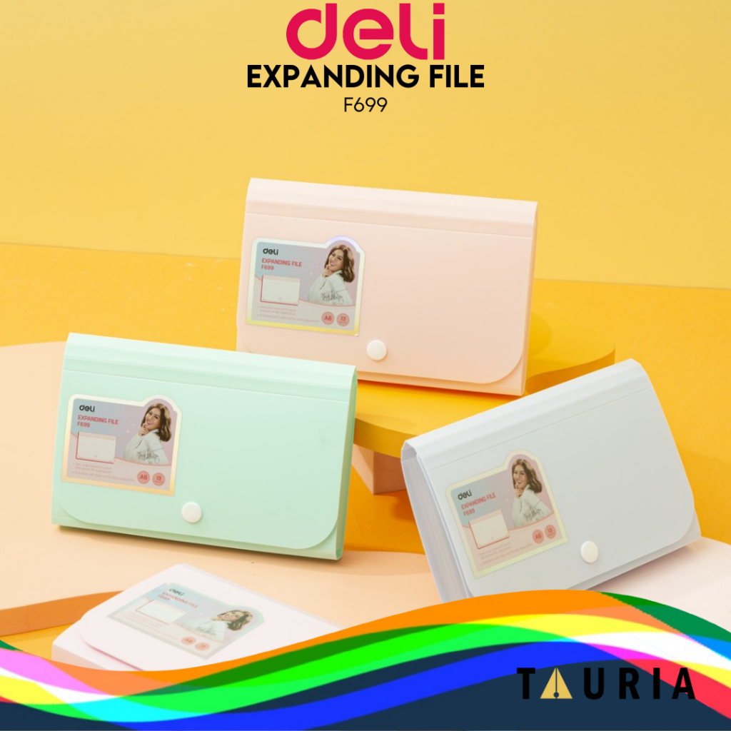 

[DELI X AGNEZ MO] Deli Expanding File / Tas Dokumen / Map A6 F699