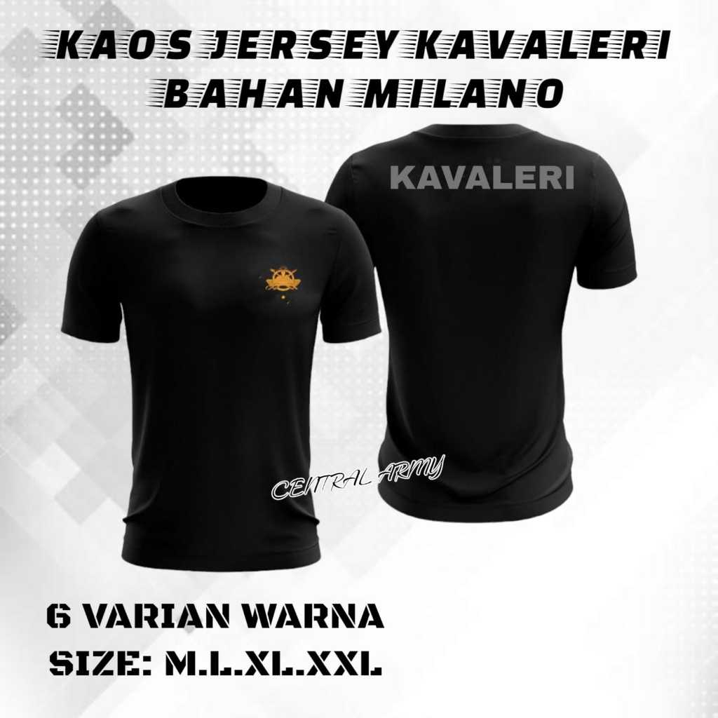 baju / kaos Jersey KAVALERI Terbaru / Kaos KAVALERI Bahan DRYFIZT MILANO