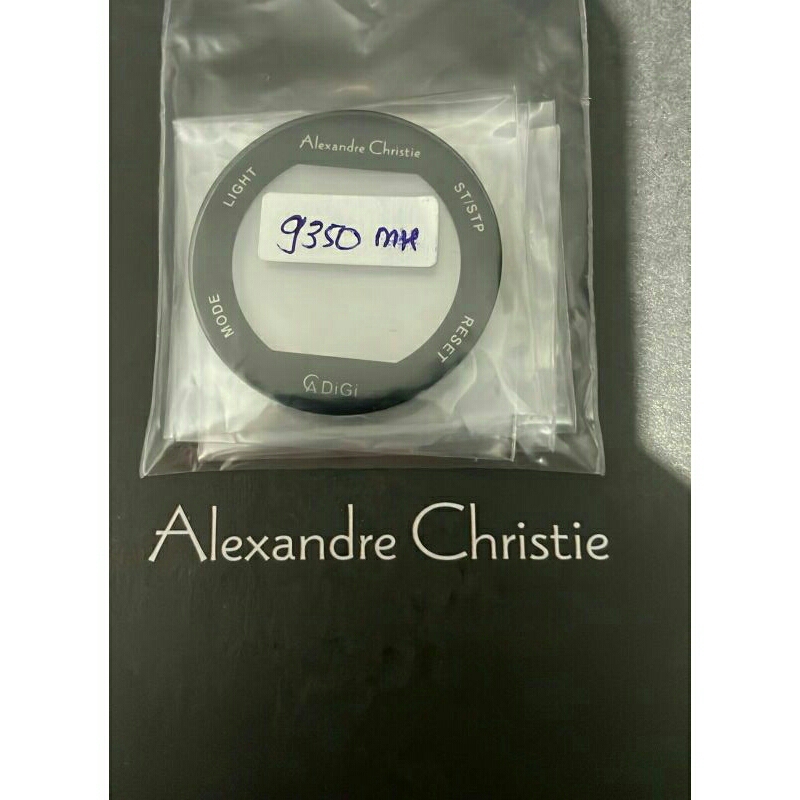 kaca jam tangan pria Alexandre Christie 9350mh original
