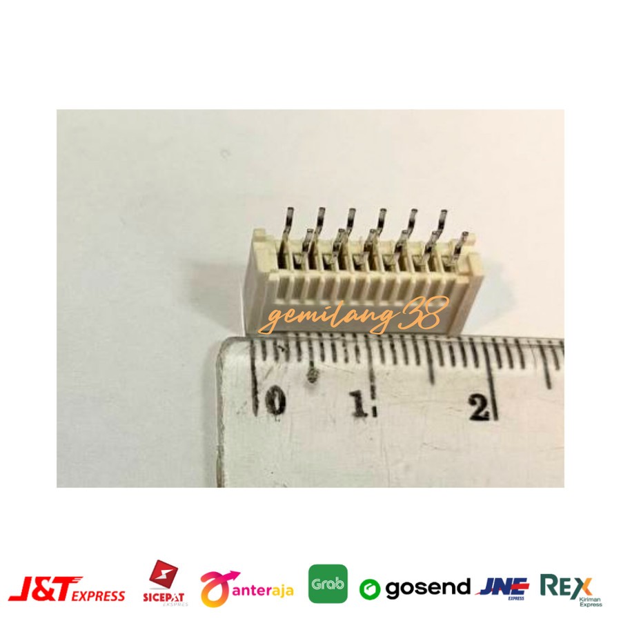 Soket Konektor 12 pin KSR 1.25 mm Socket Kabel Flexible FFC FPC 12 pin