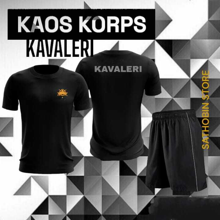 KAOS SETELAN JERSEY KAVALERI/ KAOS OLAHRAGA/ BAJU KAVALERI
