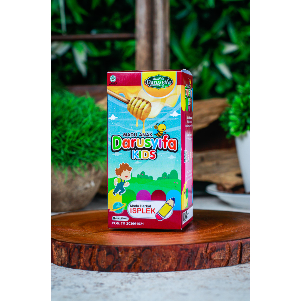 DARUSYIFA KIDS - Madu Anak Syifa Kids Isplek Obat Ispa dan Flek Infeksi Paru Paru Anak Original