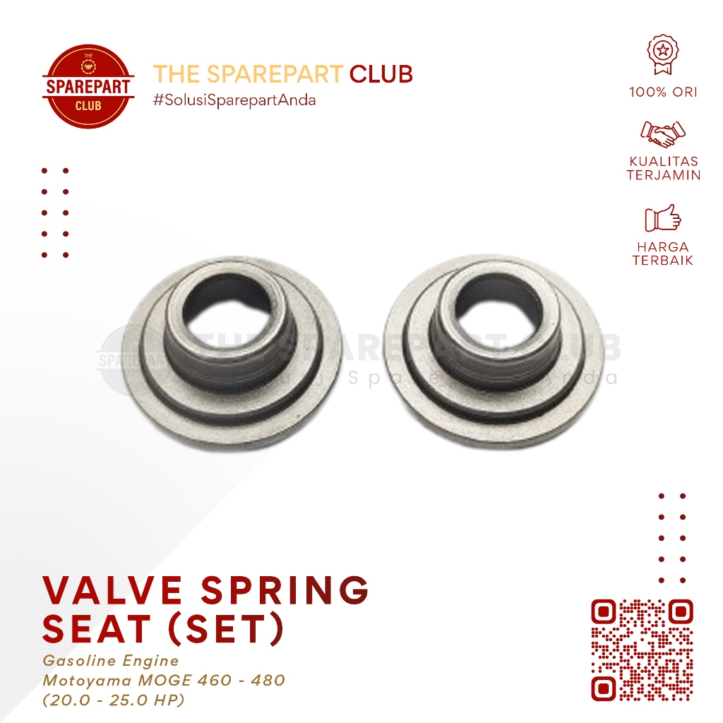 Dudukan Per Klep Set Engine Motoyama MOGE 460 480 Valve Spring Seat
