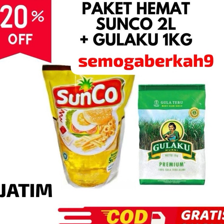 

[KODE PRODUK BC8jk6762] JATIM-PAKET SUNCO 2L + GULA ROSE BRAND/GULAKU 1 KG OARJO RANDOM