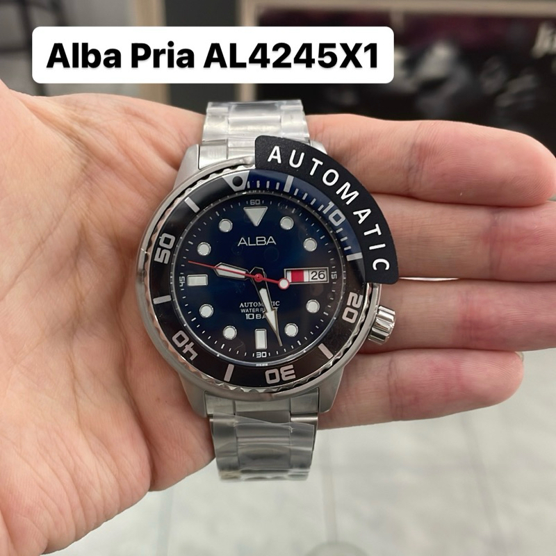 Jam Tangan Alba Pria Automatic AL4245 AL4245X1 Original